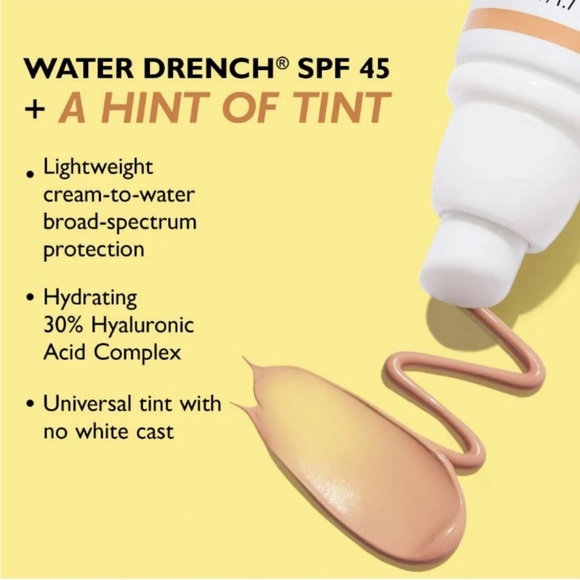 Peter Thomas Roth Water Drench Hyaluronic Cloud Sheer Tint Moisturizer SPF 45 - Picture 2 of 16